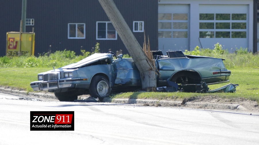 Grave accident sur le boulevard Hamel à Québec 