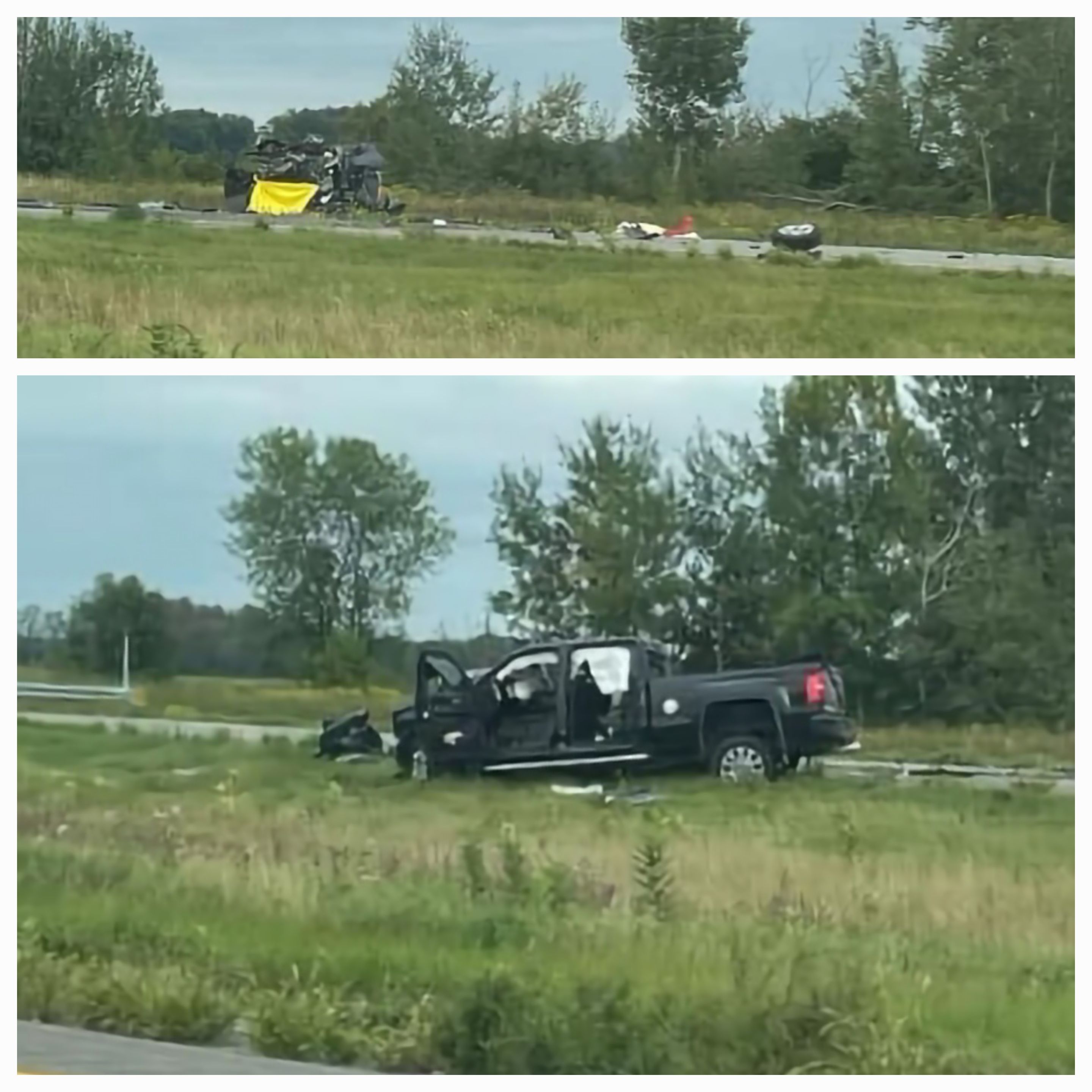 Accident majeur sur l'autoroute 40 à Saint-Barthélemy