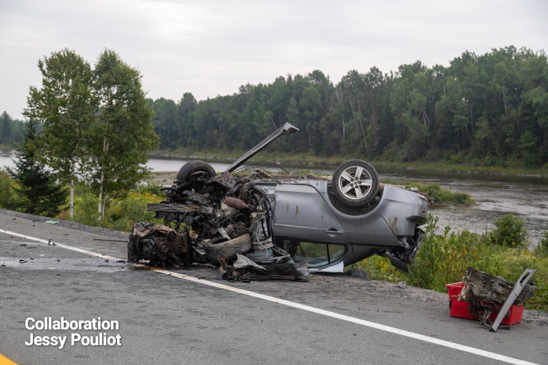 Desincarceration 284 Route 204 Sud 18 Aout 2024 Jessy Pouliot 0011W