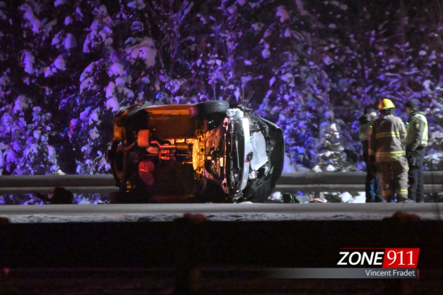  Grave accident sur la route 175 à Stoneham