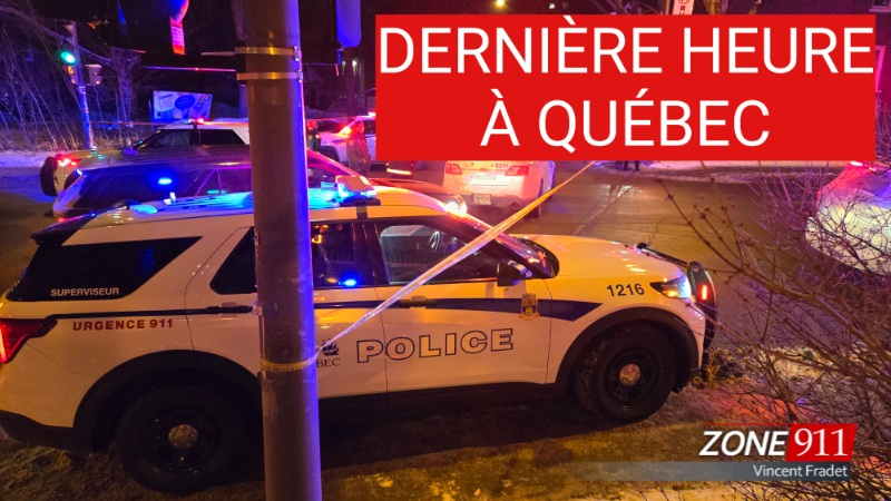 DERNIÈRE HEURE - Importante intervention policière en cours dans le quartier Limoilou.