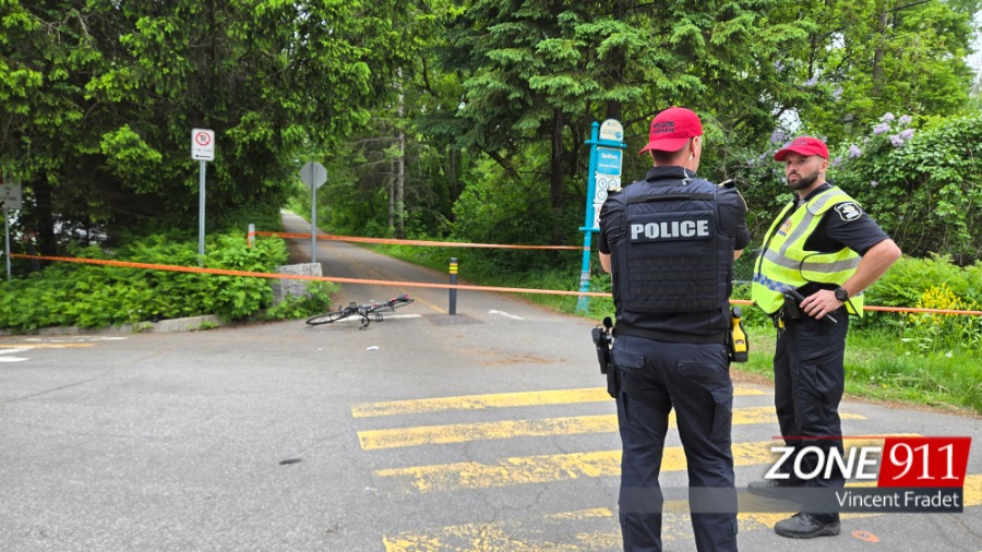 Accident - Un cycliste blessé dans une collision à Québec
