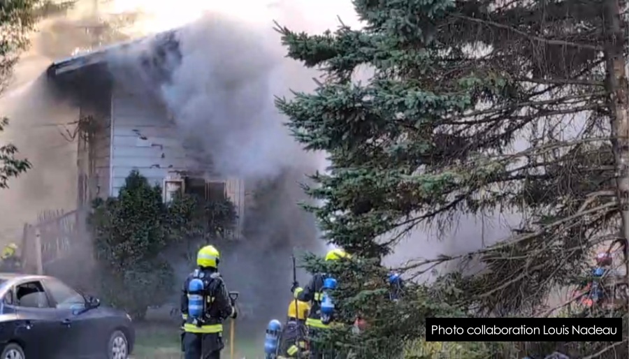 Incendie majeur à Saint-Ferréol-les-Neiges