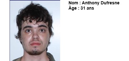 Le SPVQ recherche des victimes potentielles d’Anthony Dufresne