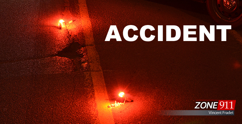 Route 155 à La Bostonnais fermée en raison d'un accident 