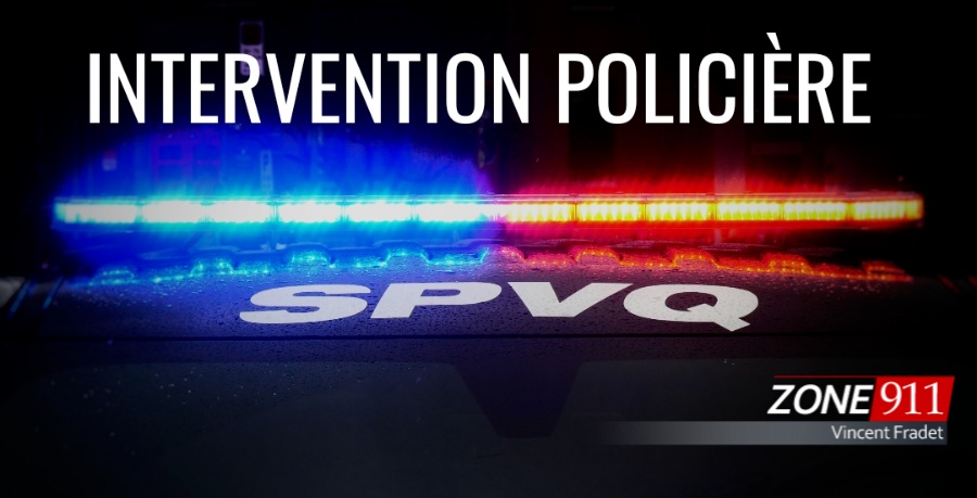 Québec - Intervention policière dans Duberger-Les Saules