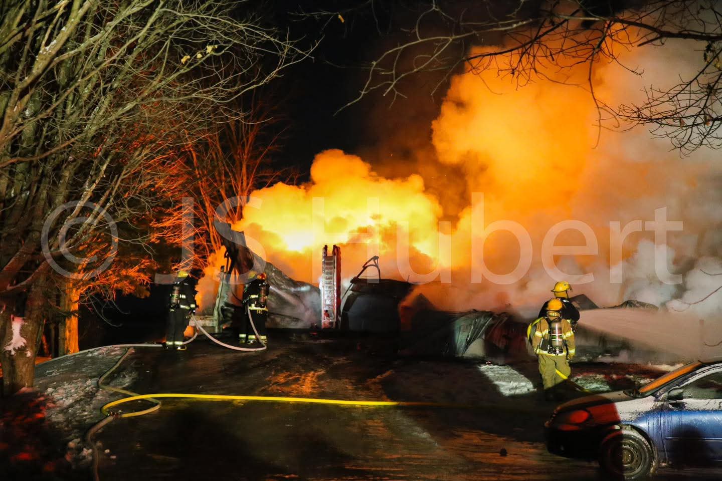 En Mauricie - Un incendie fait 5 blessés graves à Champlain